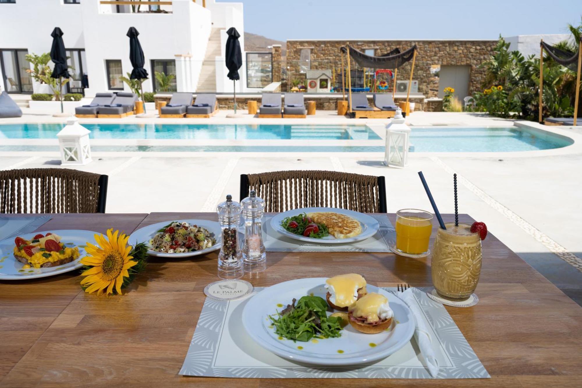 Hotel Le Palme Mykonos à Klouvas Extérieur photo